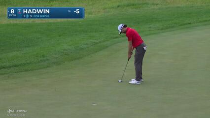 Adam Hadwin | Round 1 | 8th hole | Shot 3 | 2025 3M Open