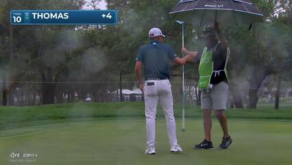 Justin Thomas | Round 1 | 10th hole | Shot 4 | 2025 Valspar