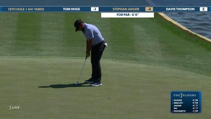 Stephan Jaeger | Round 1 | 18th hole | Shot 4 | 2025 THE PLAYERS