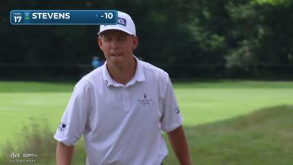 Sam Stevens | Round 1 | 17th hole | Shot 3 | 2025 3M Open