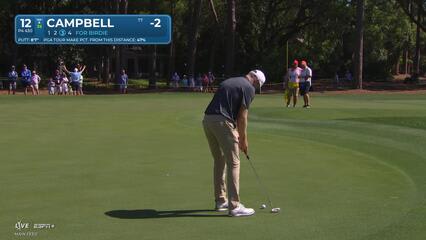 Brian Campbell | Round 1 | 12th hole | Shot 4 | 2025 RBC Heritage