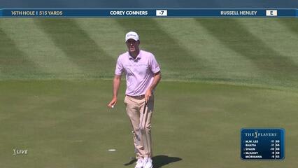 Russell Henley | Round 3 | 16th hole | Shot 5 | 2025 THE PLAYERS