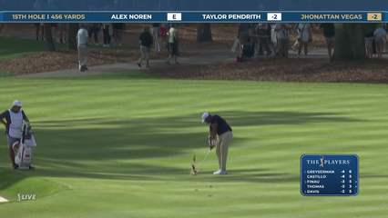Jhonattan Vegas | Round 1 | 15th hole | Shot 2 | 2026 THE PLAYERS