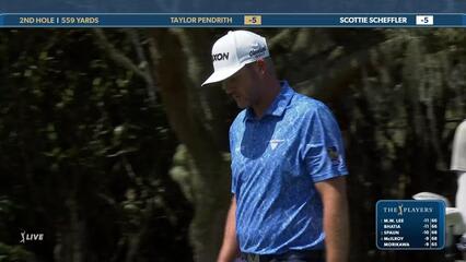 Taylor Pendrith | Round 3 | 2nd hole | Shot 5 | 2025 THE PLAYERS