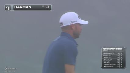 Brian Harman | Round 3 | 15th hole | Shot 3 | 2025 TOUR Championship