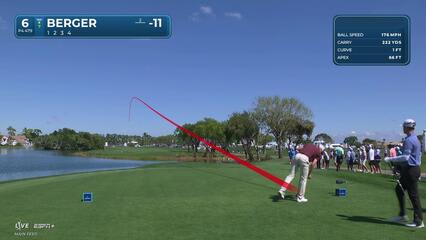 Daniel Berger | Round 2 | 6th hole | Shot 1 | 2025 Cognizant Classic