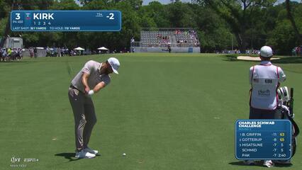 Chris Kirk | Round 2 | 3rd hole | Shot 2 | 2025 Charles Schwab