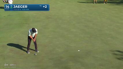 Stephan Jaeger | Round 1 | 14th hole | Shot 4 | 2025 John Deere
