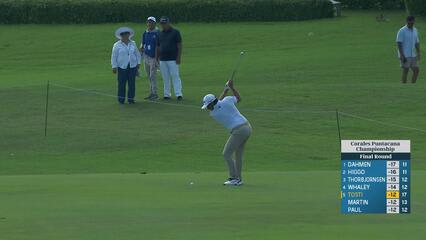 Alejandro Tosti | Round 4 | 18th hole | Shot 2 | 2025 Corales Puntacana