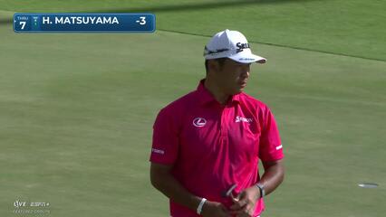 Hideki Matsuyama | Round 3 | 16th hole | Shot 4 | 2025 Sony Open