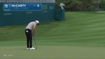 Matt McCarty | Round 1 | 18th hole | Shot 5 | 2025 Mexico Open