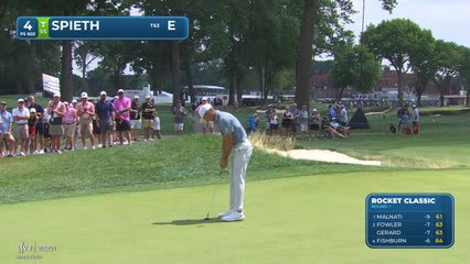 Jordan Spieth | Round 1 | 4th hole | Shot 4 | 2026 Rocket Classic