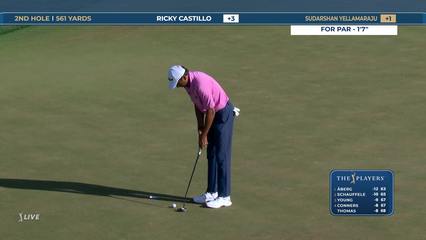 Sudarshan Yellamaraju | Round 3 | 2nd hole | Shot 5 | 2026 THE PLAYERS