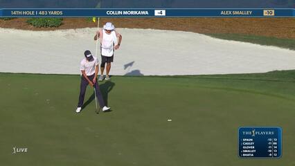 Alex Smalley | Round 3 | 14th hole | Shot 4 | 2025 THE PLAYERS