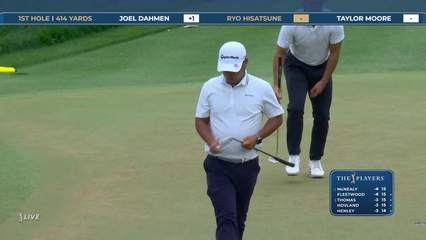 Ryo Hisatsune | Round 1 | 1st hole | Shot 4 | 2026 THE PLAYERS