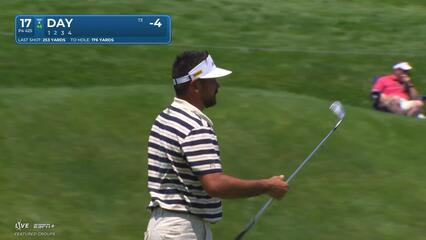 Jason Day | Round 1 | 17th hole | Shot 2 | 2025 Travelers