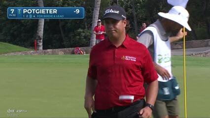 Aldrich Potgieter | Round 2 | 7th hole | Shot 3 | 2025 Mexico Open