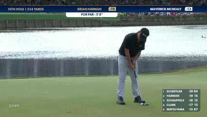 Brian Harman | 2024 THE PLAYERS | Round 4 | 16th hole | Shot 5