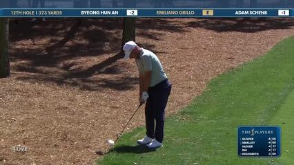 Emiliano Grillo | Round 1 | 12th hole | Shot 2 | 2025 THE PLAYERS