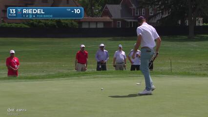 Matthew Riedel | Round 3 | 13th hole | Shot 4 | 2025 Rocket Classic