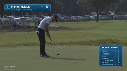 Brian Harman | Round 2 | 1st hole | Shot 3 | 2025 The RSM Classic
