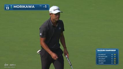 Collin Morikawa | Round 1 | 13th hole | Shot 6 | 2025 Travelers