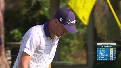 Justin Thomas | Round 2 | 16th hole | Shot 4 | 2025 RBC Heritage