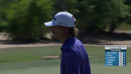 Carson Young | Round 4 | 8th hole | Shot 3 | 2025 World Wide Technology