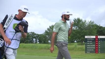 Max Homa | Round 4 | 9th hole | Shot 1 | 2025 John Deere