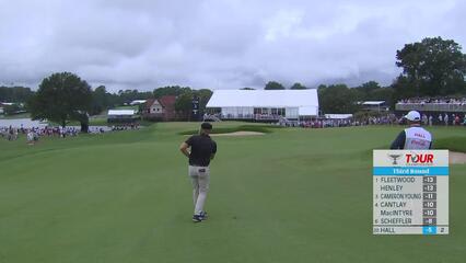 Harry Hall | Round 3 | 3rd hole | Shot 2 | 2025 TOUR Championship