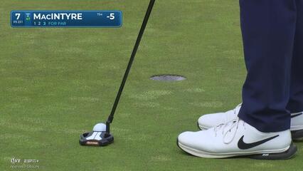 Robert MacIntyre | Round 4 | 7th hole | Shot 3 | 2025 RBC Canadian