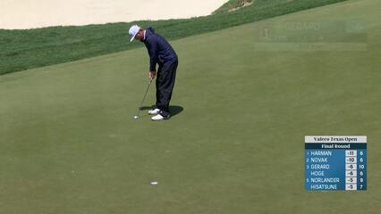 Ryan Gerard | Round 4 | 11th hole | Shot 4 | 2025 Valero