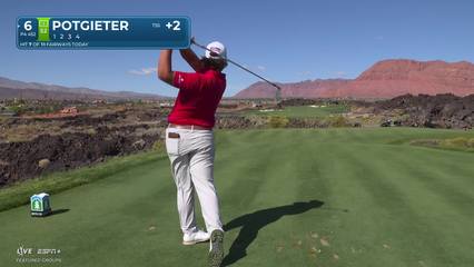 Aldrich Potgieter | Round 1 | 6th hole | Shot 1 | 2025 Bank of Utah