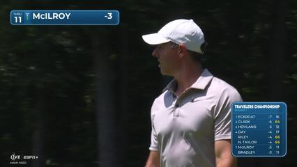Rory McIlroy | Round 1 | 11th hole | Shot 3 | 2025 Travelers