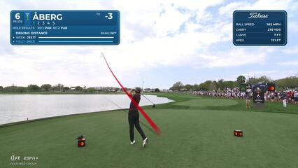 Ludvig Åberg | Round 3 | 6th hole | Shot 1 | 2025 Arnold Palmer Invitational