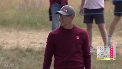 Adam Scott | Round 4 | 8th hole | Shot 2 | 2026 Genesis Scottish Open