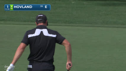 Viktor Hovland | Round 2 | 1st hole | Shot 2 | 2026 Arnold Palmer