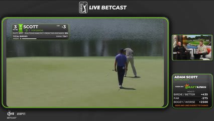 Adam Scott | Round 2 | 17th hole | Shot 5 | 2026 BMW Championship