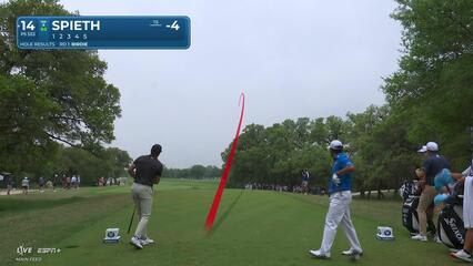 Jordan Spieth | Round 2 | 14th hole | Shot 1 | 2025 Valero