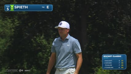 Jordan Spieth | Round 1 | 5th hole | Shot 4 | 2026 Rocket Classic