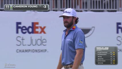 Cameron Young | Round 2 | 11th hole | Shot 3 | 2025 FedEx St. Jude