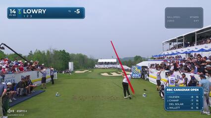 Shane Lowry | Round 1 | 14th hole | Shot 1 | 2025 RBC Canadian