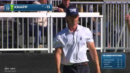 Jake Knapp | Round 4 | 17th hole | Shot 4 | 2026 The Genesis