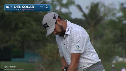 Cristobal Del Solar | Round 1 | 10th hole | Shot 5 | 2025 Mexico Open