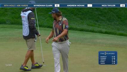 Andrew Novak | Round 1 | 10th hole | Shot 5 | 2026 THE PLAYERS