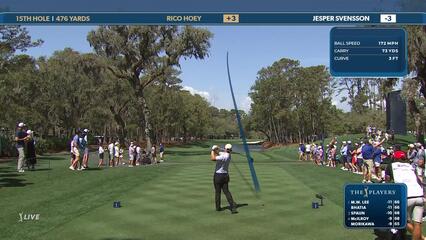 Rico Hoey | Round 3 | 15th hole | Shot 1 | 2025 THE PLAYERS