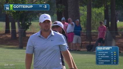 Chris Gotterup | Round 2 | 16th hole | Shot 6 | 2026 Texas Children's