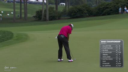 Hideki Matsuyama | Round 2 | 10th hole | Shot 4 | 2025 BMW Championship