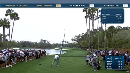 Corey Conners | Round 4 | 7th hole | Shot 1 | 2025 THE PLAYERS