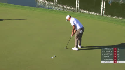 Si Woo Kim | Round 4 | 17th hole | Shot 4 | 2026 WM Phoenix Open